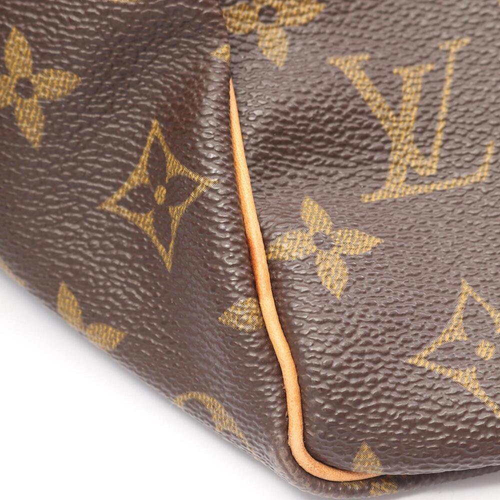 LOUIS VUITTON Brown Monogram Leather Keepall 50 Boston Bag - Picture 8 of 11